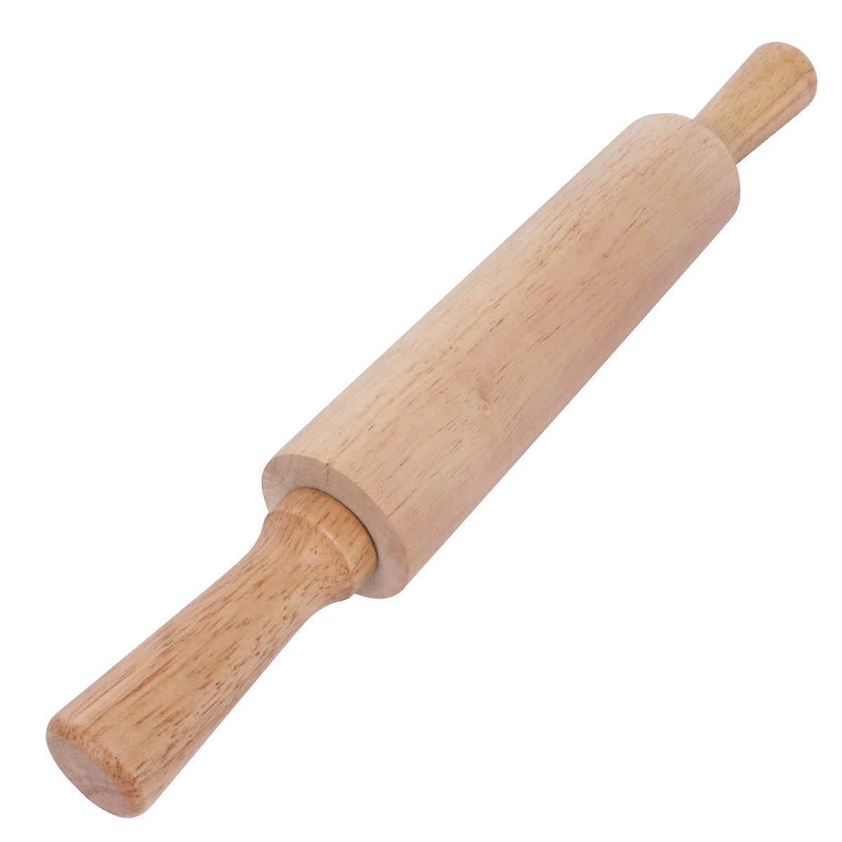 Kitchen Roller Baking - ไม้นวดแป้งไม้ยางพาราคุณภาพสูง ทนทาน สำหรับทำพาสต้า บิสกิต พิซซ่า ฟองดองต์