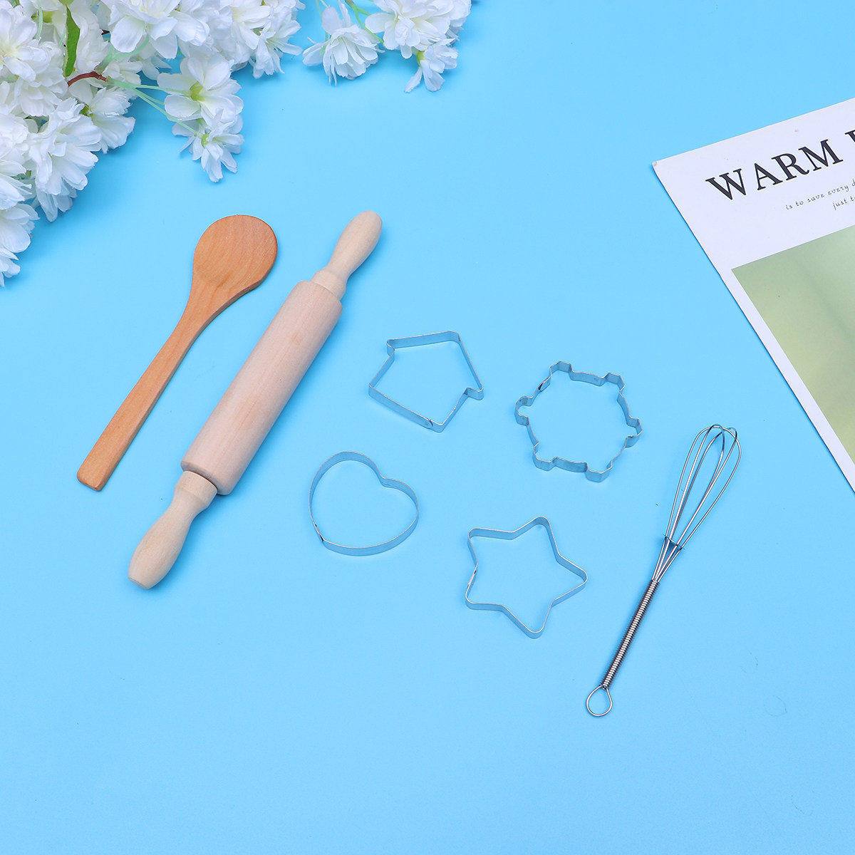 ชุดผ้ากันเปื้อนทำอาหารและอบขนม - Kitchen Kids Baking Set บทวิจารณ์และราคา