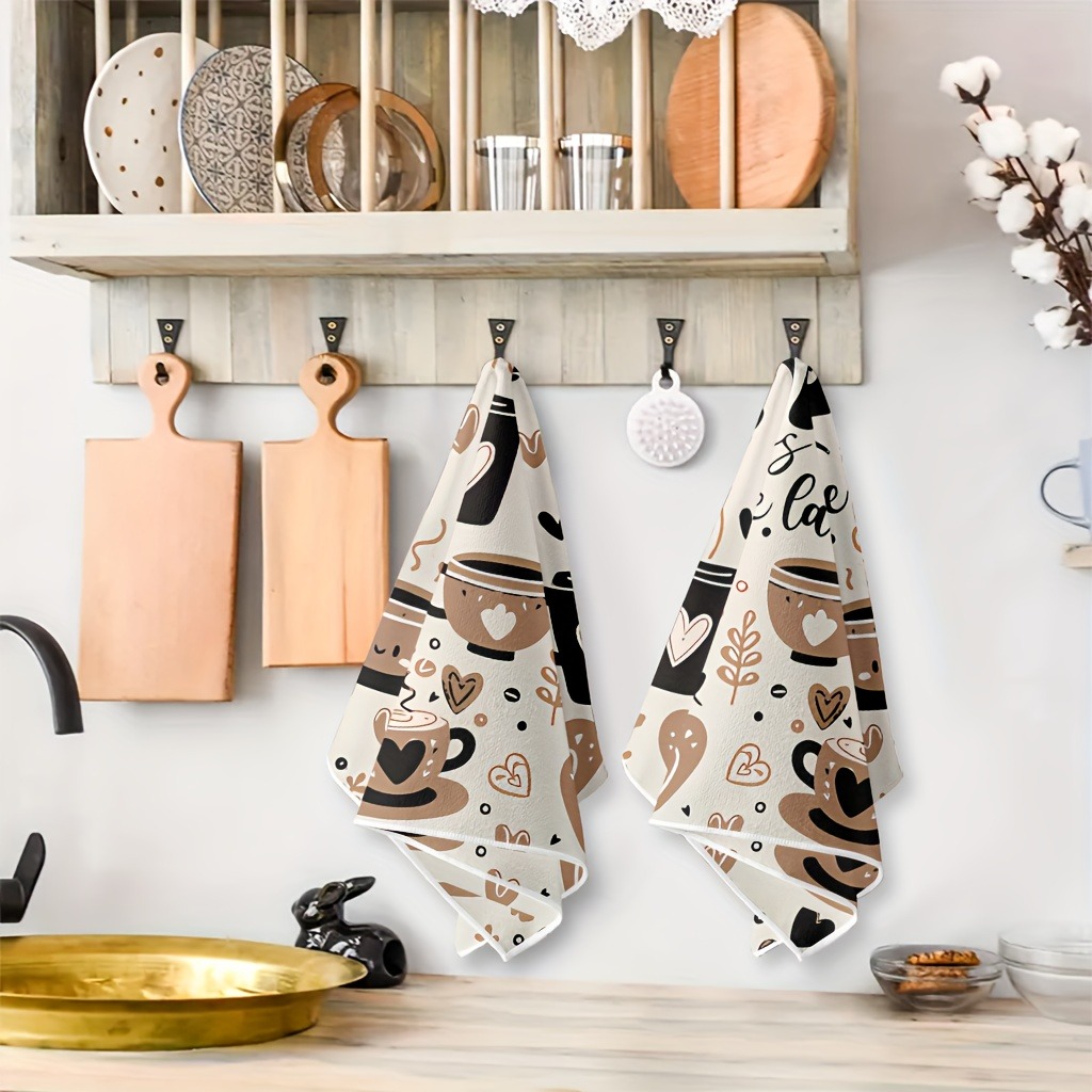 ผ้าเช็ดครัวสีน้ำตาล 2 ชิ้น, ชุ - Baking Kitchen Set บทวิจารณ์และราคา