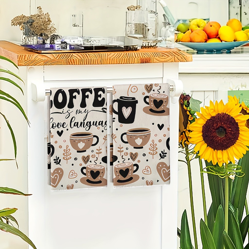ผ้าเช็ดครัวสีน้ำตาล 2 ชิ้น, ชุ - Baking Kitchen Set บทวิจารณ์และราคา