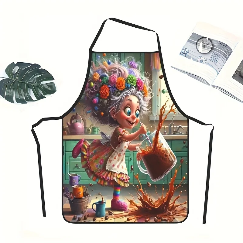 ผ้ากันเปื้อนทำครัวลายแม่มดสุดน - Kitchen Witch Baking บทวิจารณ์และราคา