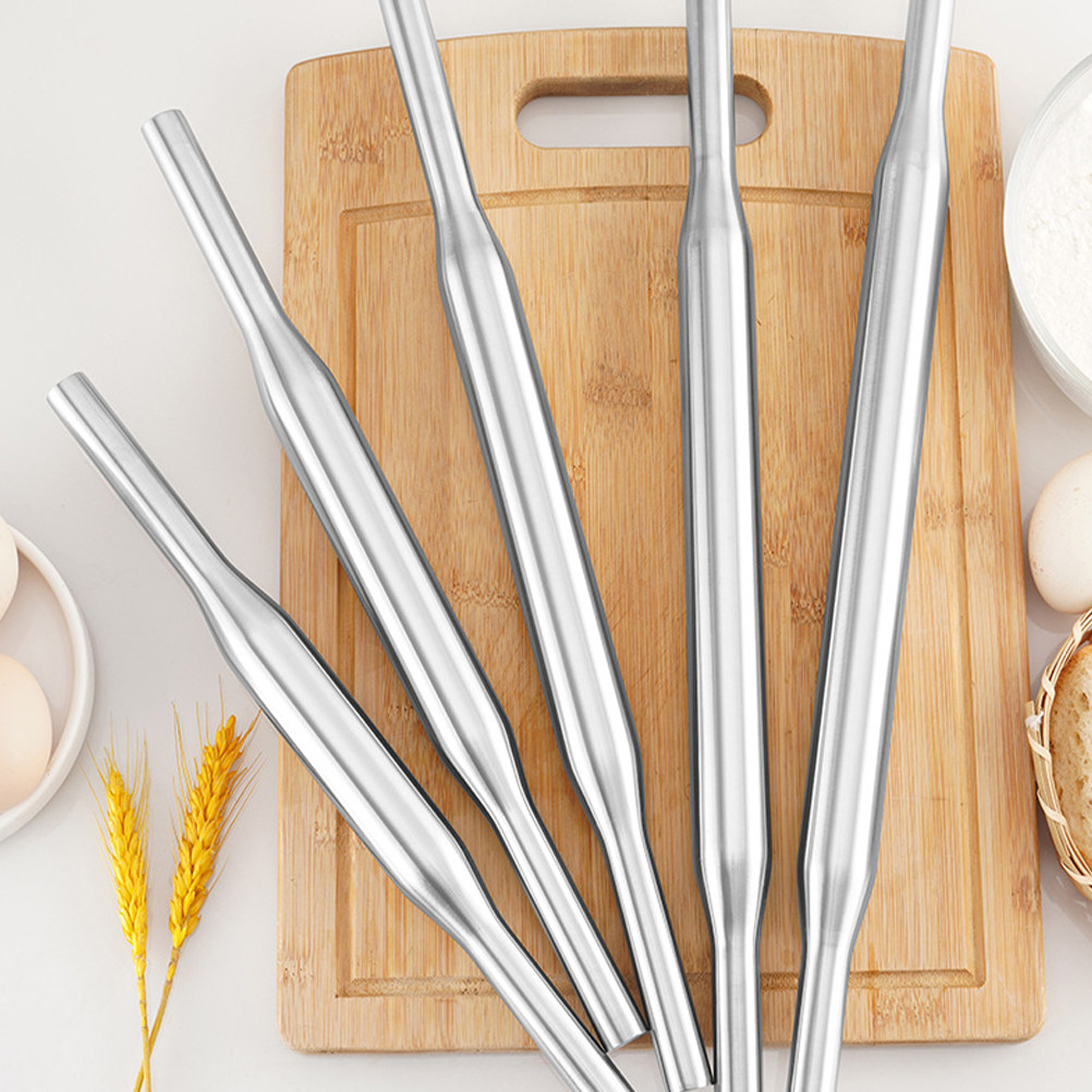 ที่รีดแป้งสแตนเลส ผิวเรียบเนีย - Kitchen Roller Baking บทวิจารณ์และราคา