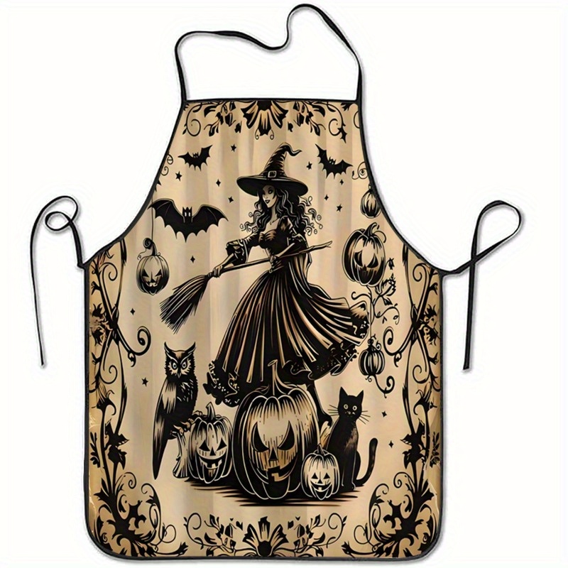 ผ้ากันเปื้อนโพลีเอสเตอร์ลายแม่ - Kitchen Witch Baking บทวิจารณ์และราคา