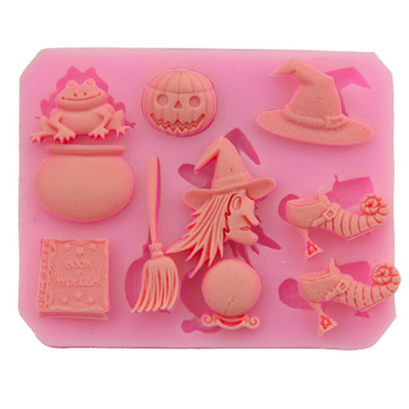 แม่พิมพ์ซิลิโคนทำหมวกแม่มดฟักท - Kitchen Witch Baking บทวิจารณ์และราคา